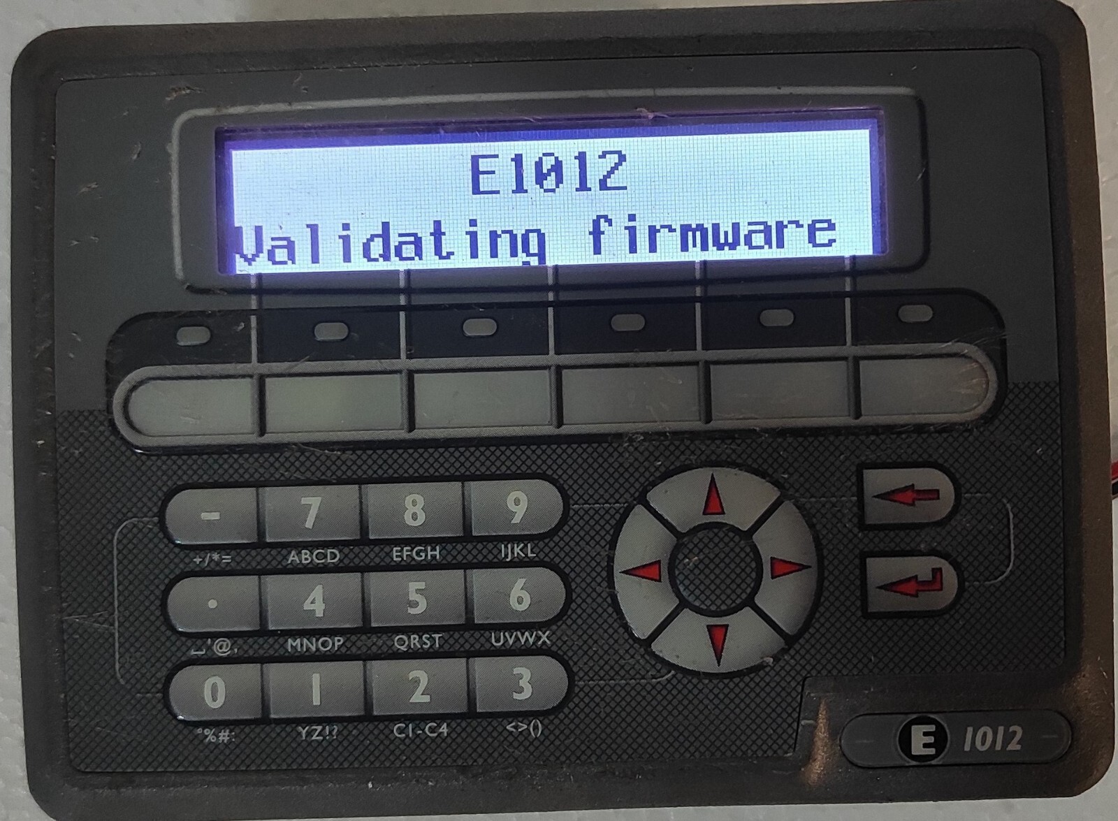 Beijer E1012 Mitsubishi Beijer Electronics AB Type 06870A Display Operator Panel